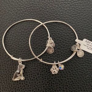 Alex and Ani Dog Charm Bracelets